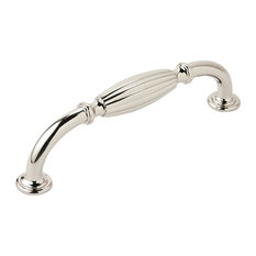 Blythe 5 1/16'' Drill Centers, Onion Pulls, Polished Nickel