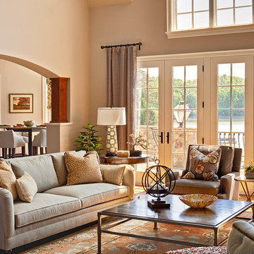 Transitional Living Room
