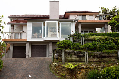 Design ideas for a contemporary exterior in Central Coast.