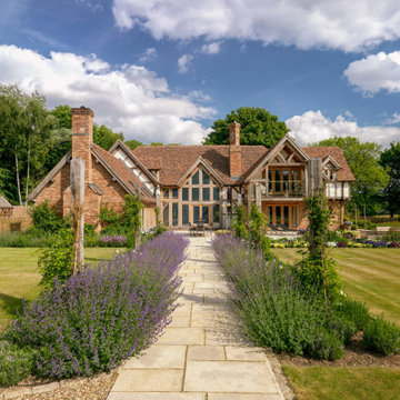 An oak frame country home in Kent
