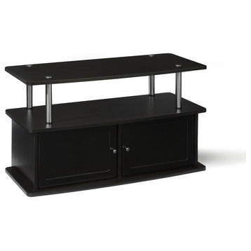 Designs2Go Tv Stand With 2 Storage Cabinets And Shelf