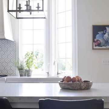 Blue & White Kitchen