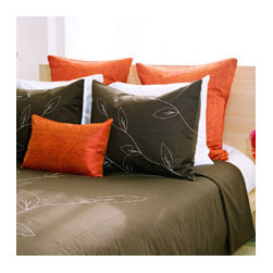 Percale Leaves Bedding Set by Jiti Bedding - Bedding