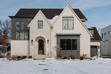 Transitional exterior home photo in Chicago