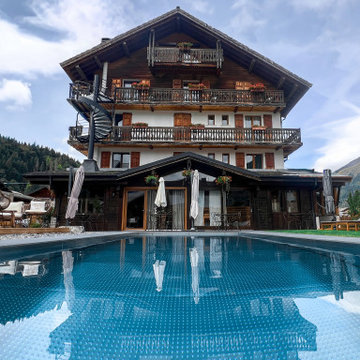 Piscine Inox 11,8 x 3,8 x 1,4 - Hôtel Fleur des Neiges