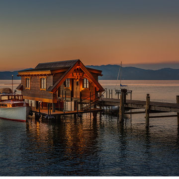 The Parker Family Tahoe Lakefront Compound