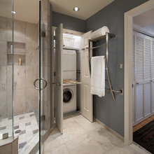 Bathroom laundry