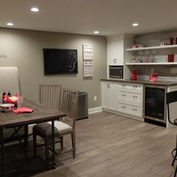 Sports Themed Basement Renovation
