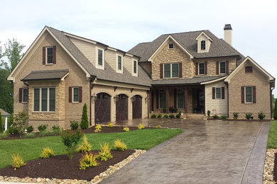 Contemporary exterior home idea in Other