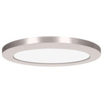 Access Lighting - Access Lighting 20832LEDD-BS/ACR ModPLUS - 12 Inch 24W 1 LED Flush Mount - Warranty:   ColoModPLUS 12 Inch 24W  Black Acrylic GlassUL: Suitable for damp locations Energy Star Qualified: n/a ADA Certified: n/a  *Number of Lights: 1-*Wattage:24w LED bulb(s) *Bulb Included:Yes *Bulb Type:LED *Finish Type:Black