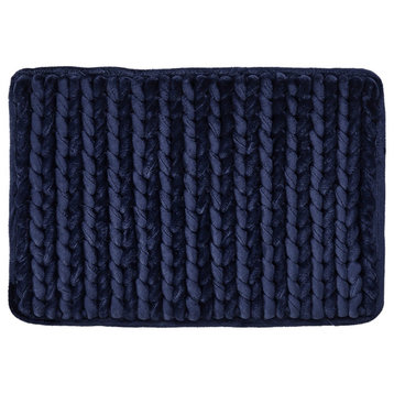 Christa Collection 17" x 24" Rectangle in Navy