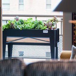 LGarden Balcony - BLACK - Outdoor Pots And Planters