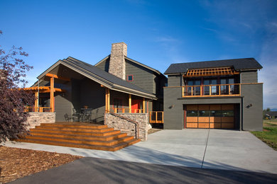 Modern exterior home idea in Other