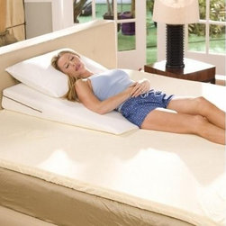 Avana Slant Memory Foam Bed Wedge Queen 30x6 - Bed Pillows