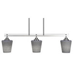 Toltec Lighting - Toltec Lighting 2636-BN-4032 Odyssey 3 Island Light Shown In Brushed Nickel Fini - Odyssey 3 Island Lig Brushed Nickel *UL Approved: YES Energy Star Qualified: n/a ADA Certified: n/a  *Number of Lights: Lamp: 3-*Wattage:100w Medium bulb(s) *Bulb Included:No *Bulb Type:Medium *Finish Type:Brushed Nickel
