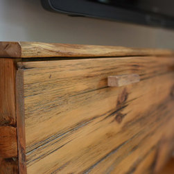 Rustic floating media cabinet - Media Cabinets