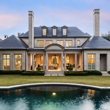 Louis XV French Classical House in Highland Park, Tx