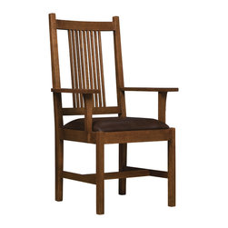 Stickley Spindle Arm Chair 89/91-330-A - Dining Chairs