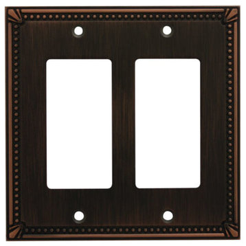 Cosmas Decorative Wall Plates/Outlet Cover, Oil Rubbed Bronze, 44000 Series
