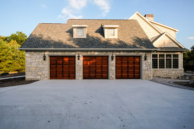Example of a classic garage design in Other