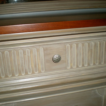 Before and After Refinish Furniture Birmingham