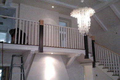 Interior Railing and Woodwork