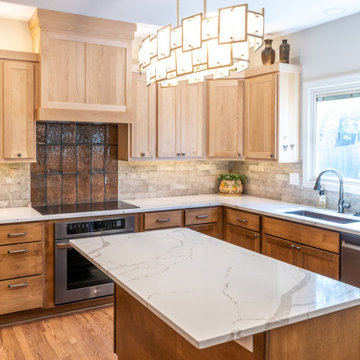 Olathe Kitchen Remodel with Powder Bath + Laundry Room Transformation