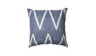 Bali Mandarin 18" Throw Pillow, Navy
