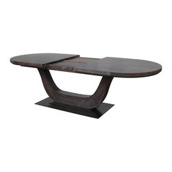 Burova Dining Table - Extension Detail - Dining Tables