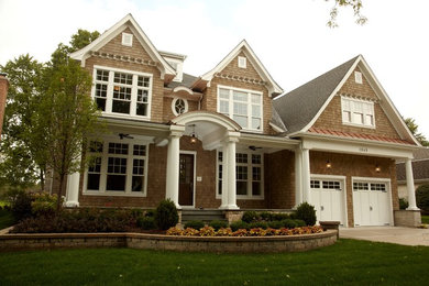 Traditional exterior in Chicago.
