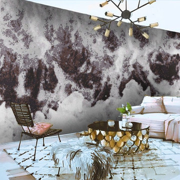 Monochrome Hurricane | Glass Mosaic | PIXL Mist Collection