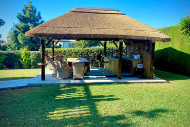 Pérgola Junco Africano