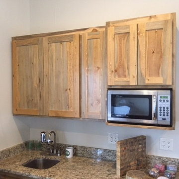 Beetle Kill Pine Creates a Unique Kitchen