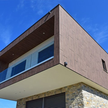Villa moderna in legno - Romano di Lombardia