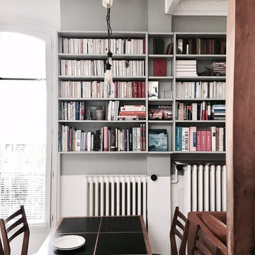 Rénovation d'un salon dans une maison de ville à Colombes