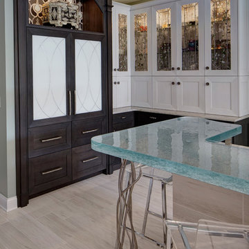 Spicy Contemporary Award-Winning Kitchen Remodel – Chicago, IL