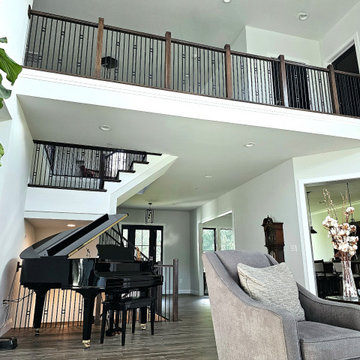 Project #109 | U-Shaped Stairs in Countryside Retreat