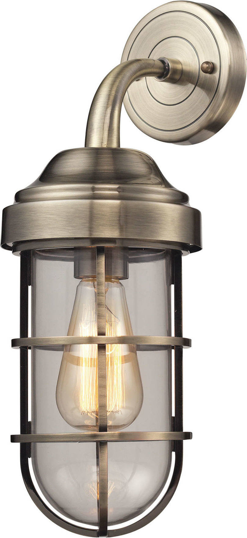 Elk Lighting 66375/1 Seaport 1-Light Wall Sconce - Beach Style - Wall ...