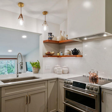 Split Level Home Kitchen