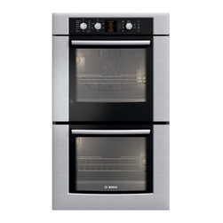 Bosch 30" 500 Series Double Wall Oven With Convection, Stainless | HBL5650UC - Ovens