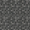 Black And Grey Geometric Boxes Contract Grade Upholstery Fabric By The Yard