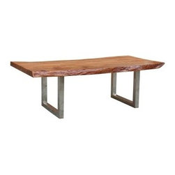 Organic Live Edge Dining Table - Dining Tables