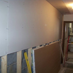 Foundation repair, reinstalling sheetrock - Products