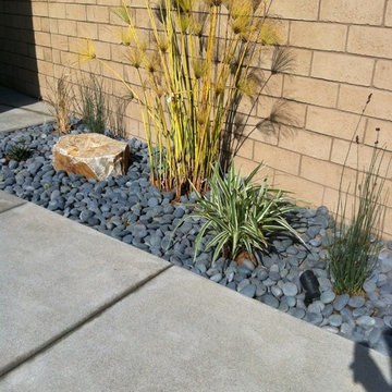 Fiberon Deck and Exposed aggregate concrete