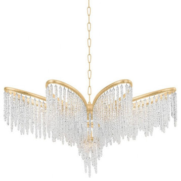 9 Light Chandelier-26.5 Inches Tall and 48 Inches Wide - Chandelier