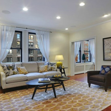 NYC Living/Family/Den Rooms by Designed to Appeal