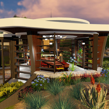 Freestanding Luxury Dining Suite in the Garden