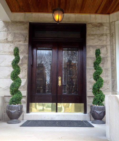 Subtle changes to improve and enhance our front door