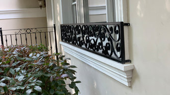 Wrought Iron Scroll Work - Window Accents