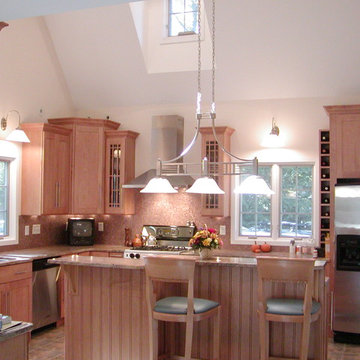 Cathedral ceiling Kitchen